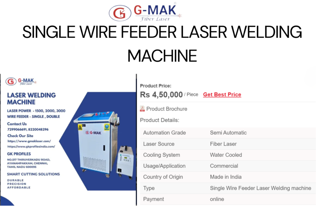 Laser Welding Machine Price in India